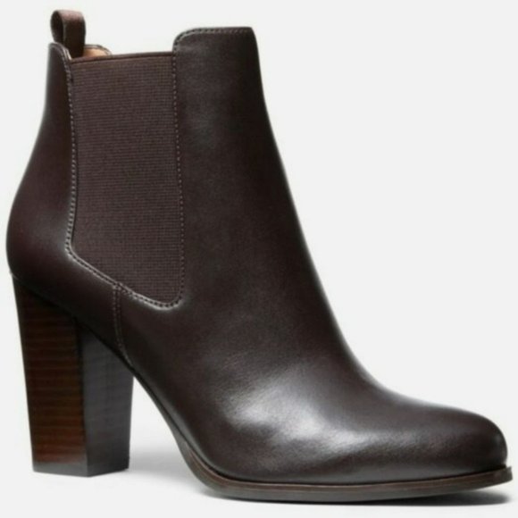 Michael Kors Shoes - Michael Kors Lottie Booties Chocolate -10